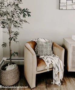 Sweet Water Decor Kate Turkish Throw Blanket - Two Stripe THROWS + BLANKETS