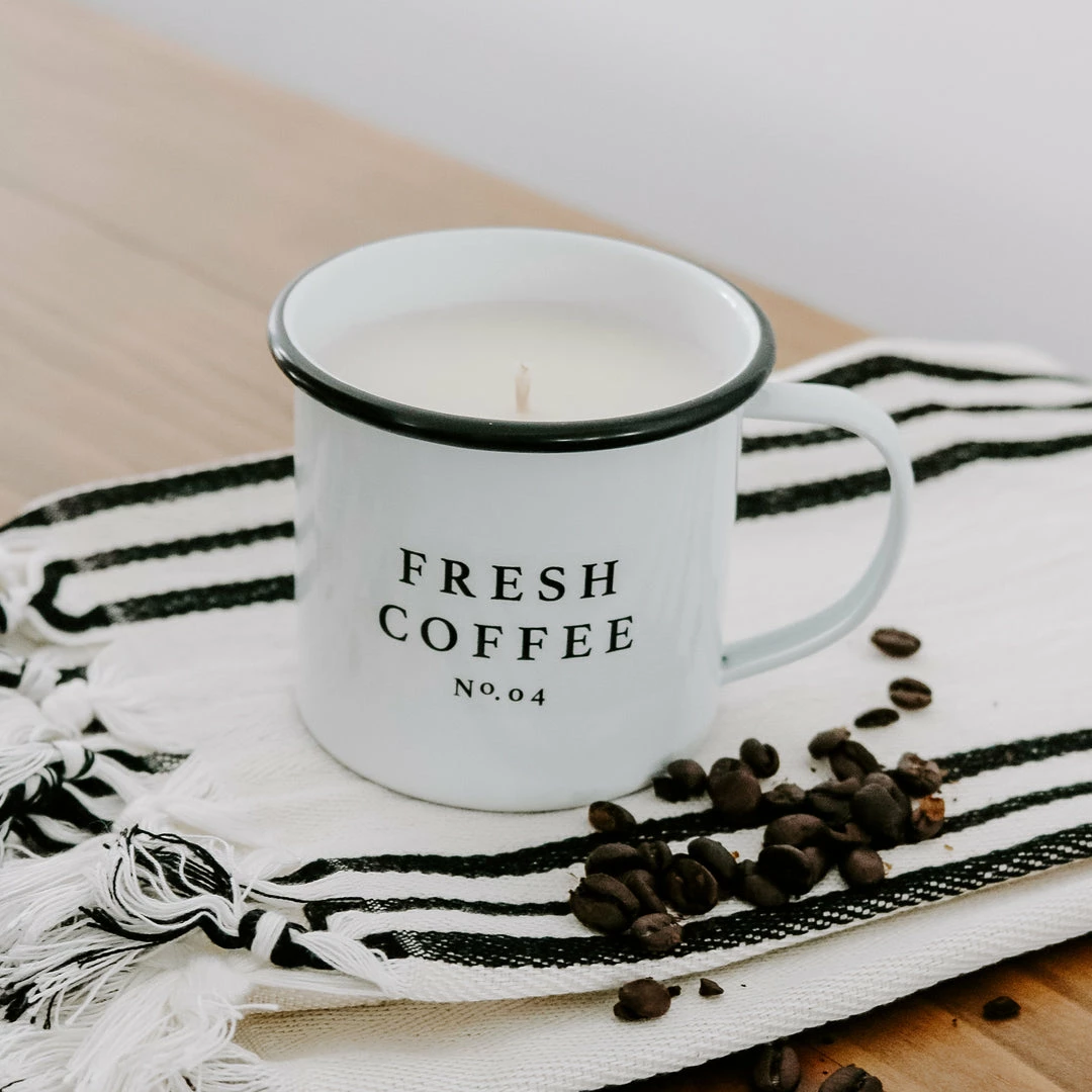 Outlet β¨ Sweet Water Decor Fresh Coffee Soy Candle - Coffee Mug Candle - 11 Oz CANDLES + REEDS π 5 Sweet Water Decor Fresh Coffee Soy Candle - Coffee Mug Candle - 11 Oz CANDLES + REEDS
