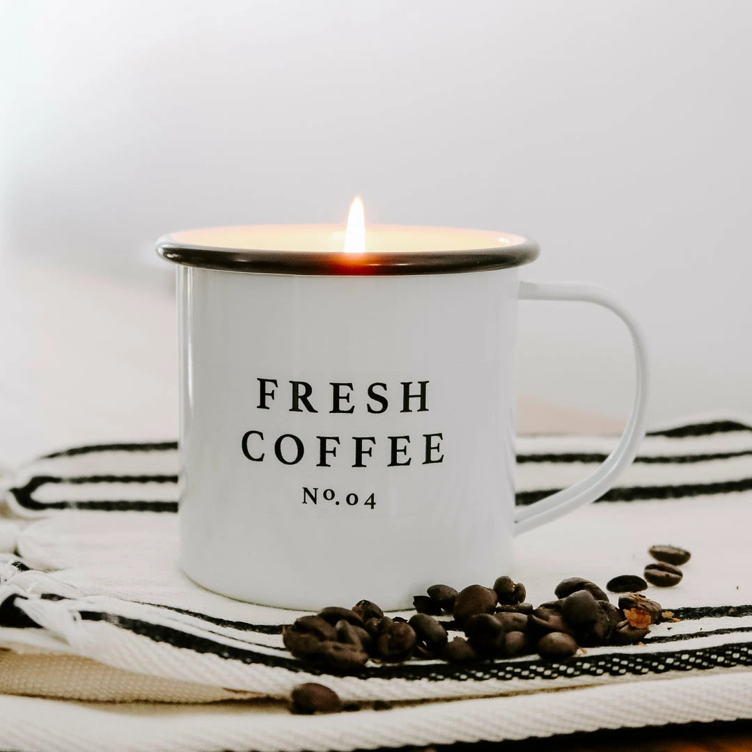 Outlet β¨ Sweet Water Decor Fresh Coffee Soy Candle - Coffee Mug Candle - 11 Oz CANDLES + REEDS π 7 Sweet Water Decor Fresh Coffee Soy Candle - Coffee Mug Candle - 11 Oz CANDLES + REEDS
