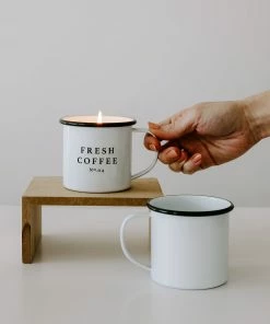 Outlet β¨ Sweet Water Decor Fresh Coffee Soy Candle - Coffee Mug Candle - 11 Oz CANDLES + REEDS π 10 Sweet Water Decor Fresh Coffee Soy Candle - Coffee Mug Candle - 11 Oz CANDLES + REEDS