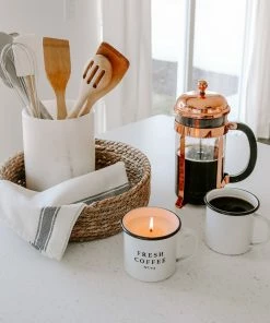 Outlet β¨ Sweet Water Decor Fresh Coffee Soy Candle - Coffee Mug Candle - 11 Oz CANDLES + REEDS π 9 Sweet Water Decor Fresh Coffee Soy Candle - Coffee Mug Candle - 11 Oz CANDLES + REEDS