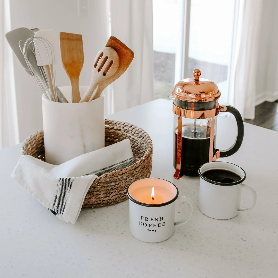 Outlet β¨ Sweet Water Decor Fresh Coffee Soy Candle - Coffee Mug Candle - 11 Oz CANDLES + REEDS π 3 Sweet Water Decor Fresh Coffee Soy Candle - Coffee Mug Candle - 11 Oz CANDLES + REEDS