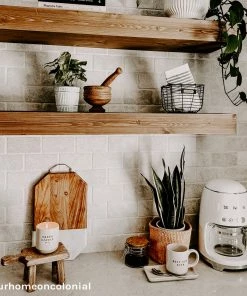 Sweet Water Decor Fresh Coffee Soy Candle - Cream Stoneware Jar - 12 Oz