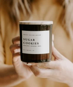 Sweet Water Decor Sugar Cookies Soy Candle - Amber Jar - 11 Oz