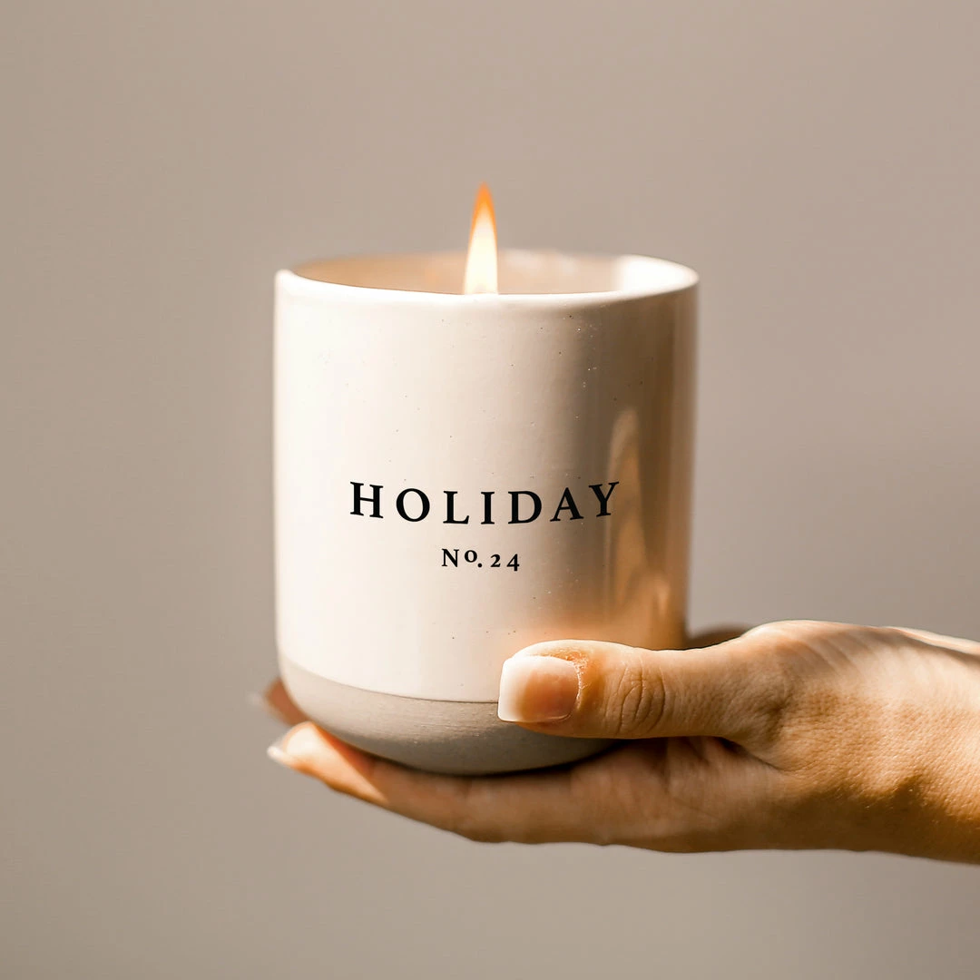 Cheap π₯° Sweet Water Decor Holiday Soy Candle - Cream Stoneware Jar - 12 Oz π 3 Sweet Water Decor Holiday Soy Candle - Cream Stoneware Jar - 12 Oz