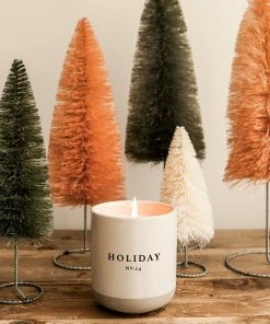 Sweet Water Decor Holiday Soy Candle - Cream Stoneware Jar - 12 Oz