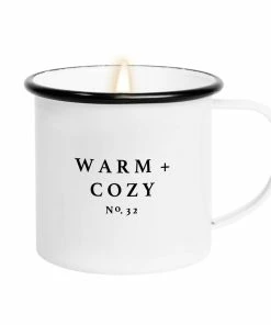 Sweet Water Decor Warm And Cozy Soy Candle - Coffee Mug Candle - 11 Oz
