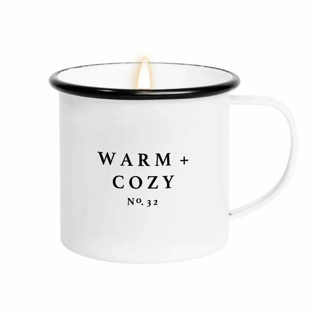 Promo π Sweet Water Decor Warm And Cozy Soy Candle - Coffee Mug Candle - 11 Oz β¨ 1 Sweet Water Decor Warm And Cozy Soy Candle - Coffee Mug Candle - 11 Oz