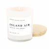 Sweet Water Decor Island Air Soy Candle - White Jar - 11 Oz CANDLES + REEDS
