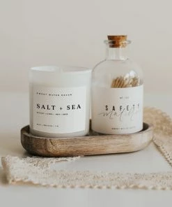 Wholesale π₯ Sweet Water Decor Salt And Sea Soy Candle - White Jar - 11 Oz CANDLES + REEDS π 7 Sweet Water Decor Salt And Sea Soy Candle - White Jar - 11 Oz CANDLES + REEDS