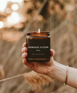 Cheapest π Sweet Water Decor Farmhouse Kitchen Soy Candle - Amber Jar - 9 Oz π 9 Sweet Water Decor Farmhouse Kitchen Soy Candle - Amber Jar - 9 Oz