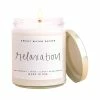 Sweet Water Decor Relaxation Soy Candle - Clear Jar - 9 Oz CANDLES + REEDS