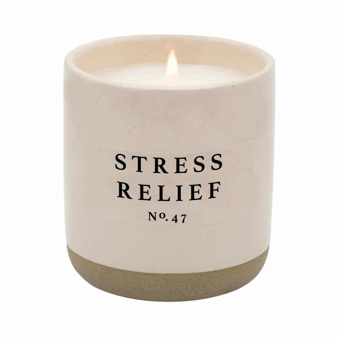 Brand new π Sweet Water Decor Stress Relief Soy Candle - Cream Stoneware Jar - 12 Oz CANDLES + REEDS βοΈ 1 Sweet Water Decor Stress Relief Soy Candle - Cream Stoneware Jar - 12 Oz CANDLES + REEDS