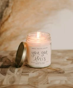Sweet Water Decor You Got This Soy Candle - Clear Jar - 9 Oz