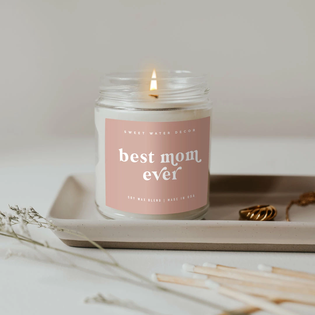 Cheapest π Sweet Water Decor Best Mom Ever! Soy Candle - Clear Jar - 9 Oz CANDLES + REEDS π₯° 3 Sweet Water Decor Best Mom Ever! Soy Candle - Clear Jar - 9 Oz CANDLES + REEDS
