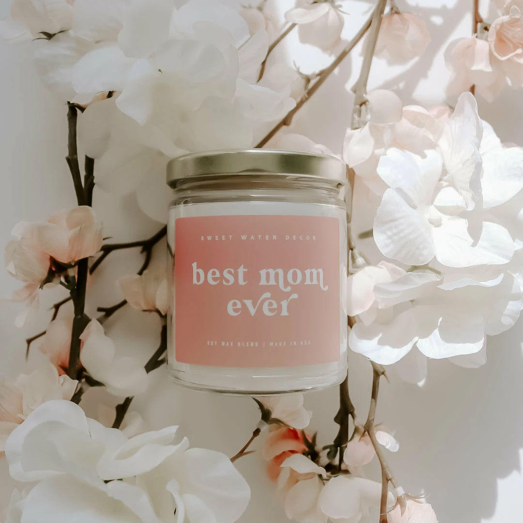 Cheapest π Sweet Water Decor Best Mom Ever! Soy Candle - Clear Jar - 9 Oz CANDLES + REEDS π₯° 5 Sweet Water Decor Best Mom Ever! Soy Candle - Clear Jar - 9 Oz CANDLES + REEDS