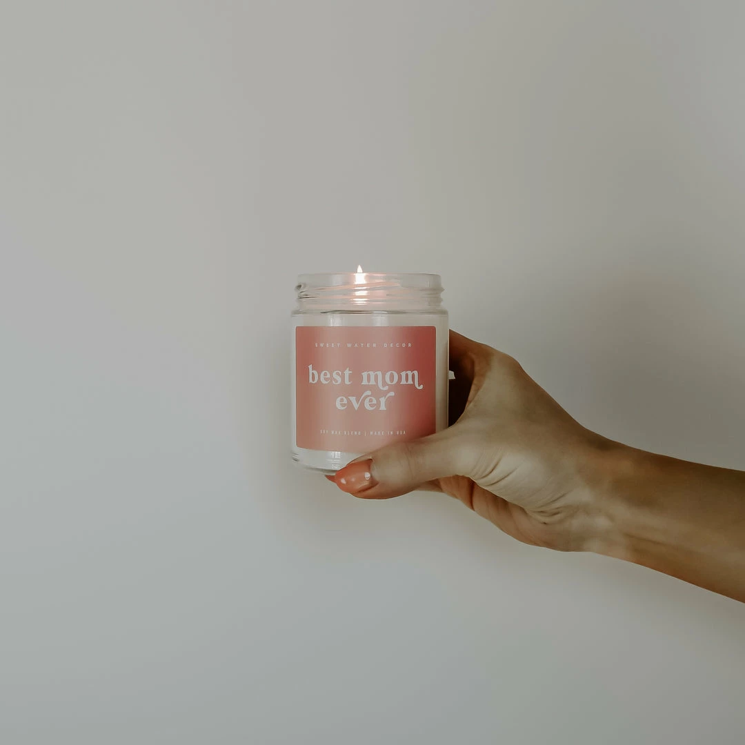 Cheapest π Sweet Water Decor Best Mom Ever! Soy Candle - Clear Jar - 9 Oz CANDLES + REEDS π₯° 4 Sweet Water Decor Best Mom Ever! Soy Candle - Clear Jar - 9 Oz CANDLES + REEDS