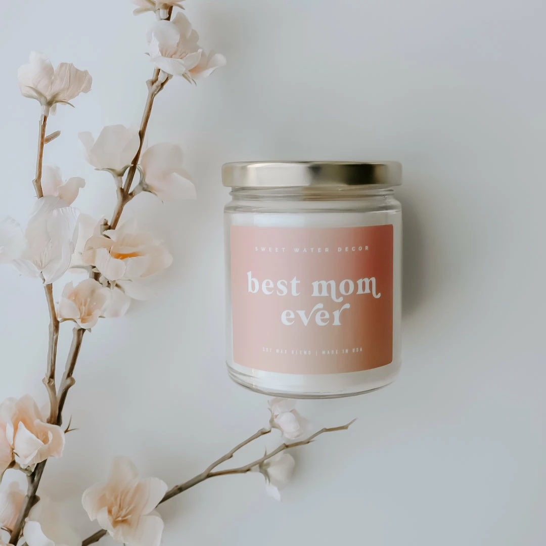 Cheapest π Sweet Water Decor Best Mom Ever! Soy Candle - Clear Jar - 9 Oz CANDLES + REEDS π₯° 8 Sweet Water Decor Best Mom Ever! Soy Candle - Clear Jar - 9 Oz CANDLES + REEDS