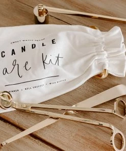 Sweet Water Decor Gold Candle Care Kit