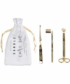 Sweet Water Decor Gold Candle Care Kit