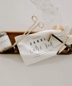 Sweet Water Decor Gold Candle Care Kit