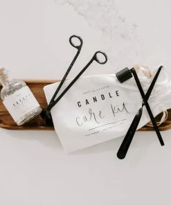 Sweet Water Decor CANDLE ACCESSORIES Black Candle Care Kit
