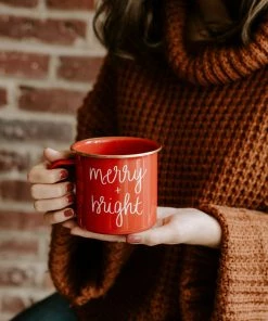 Sweet Water Decor Merry And Bright Campfire Coffee Mug