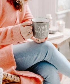 Sweet Water Decor HOME + KITCHEN Be Still And Know Psalm 46:10 Scripture Campfire Coffee Mug