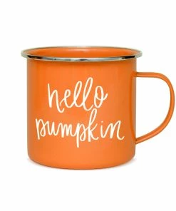 Sweet Water Decor Hello Pumpkin Campfire Coffee Mug