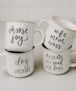 Sweet Water Decor Comfort And Joy Rustic Campfire Coffee Mug HOME + KITCHEN