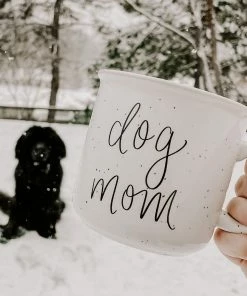 Sweet Water Decor Dog Mom Rustic Campfire Coffee Mug