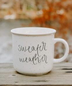 Sweet Water Decor Sweater Weather Rustic Campfire Coffee Mug