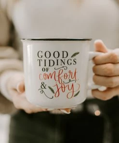 Sweet Water Decor Good Tidings Of Comfort And Joy Campfire Coffee Mug HOME + KITCHEN