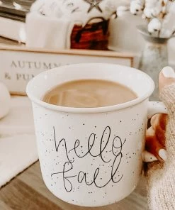 Cheapest π Sweet Water Decor Hello Fall Rustic Campfire Coffee Mug π― 7 Sweet Water Decor Hello Fall Rustic Campfire Coffee Mug