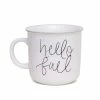 Sweet Water Decor Hello Fall Rustic Campfire Coffee Mug