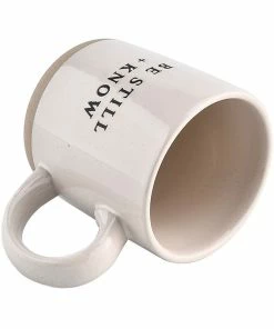 Sweet Water Decor HOME + KITCHEN Be Still And Know Stoneware Coffee Mug