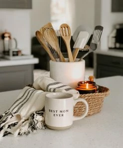 Sweet Water Decor Best Mom Ever Stoneware Coffee Mug