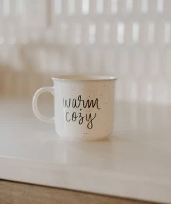 Sweet Water Decor Warm And Cozy Rustic Campfire Coffee Mug HOME + KITCHEN