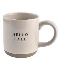 Sweet Water Decor HOME + KITCHEN Hello Fall Stoneware Coffee Mug