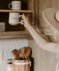 Sweet Water Decor Sweater Weather Stoneware Coffee Mug HOME + KITCHEN