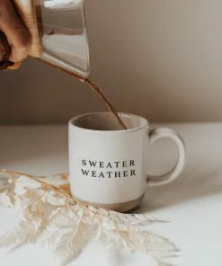 Sweet Water Decor Sweater Weather Stoneware Coffee Mug HOME + KITCHEN