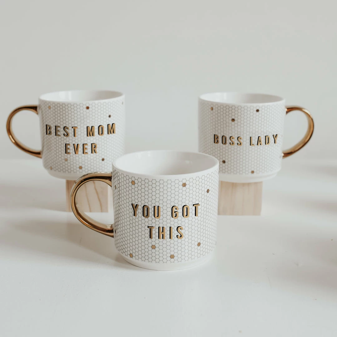 Best reviews of 𧨠Sweet Water Decor You Got This - White + Gold Honeycomb Tile Coffee Mug π 7 Sweet Water Decor You Got This - White + Gold Honeycomb Tile Coffee Mug