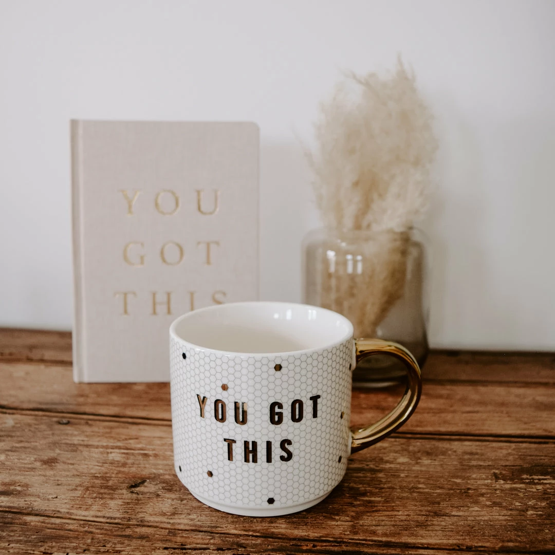 Best reviews of 𧨠Sweet Water Decor You Got This - White + Gold Honeycomb Tile Coffee Mug π 3 Sweet Water Decor You Got This - White + Gold Honeycomb Tile Coffee Mug