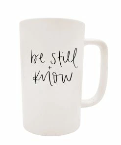 Sweet Water Decor Be Still And Know Tall Coffee Mug HOME + KITCHEN