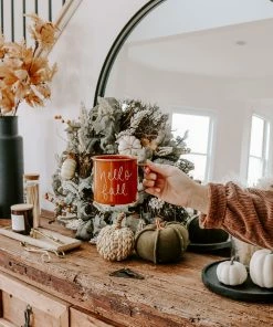 Sweet Water Decor Hello Fall Campfire Coffee Mug HOME + KITCHEN