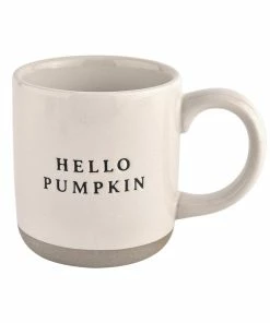 Sweet Water Decor Hello Pumpkin Stoneware Coffee Mug HOME + KITCHEN