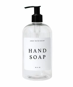 Sweet Water Decor White Text Labels For Plastic And Glass Dispensers