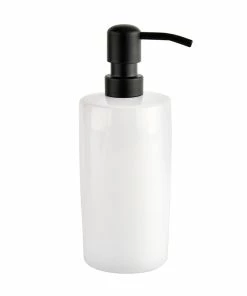 Sweet Water Decor 15oz White Stoneware Hand Soap Dispenser