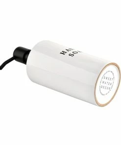 Sweet Water Decor 15oz White Stoneware Hand Soap Dispenser