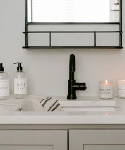 Sweet Water Decor 16oz Clear Plastic Hand Soap Dispenser - White Label SOAP DISPENSERS